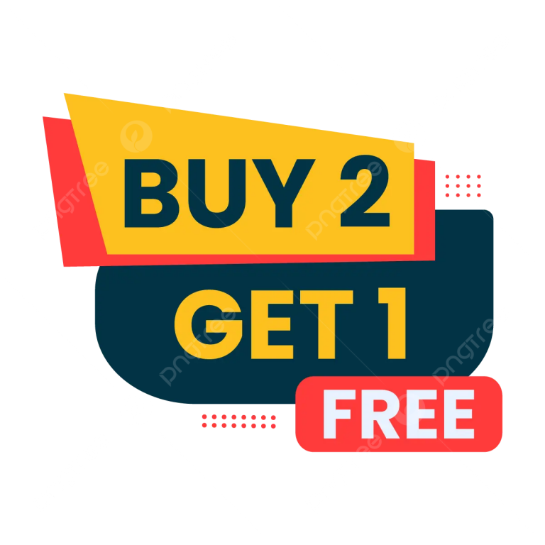 Buy 2 Get 1 Free Promotional Banner Vector, Buy Two Get One ...